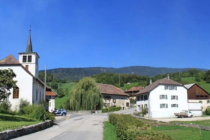 Landscape of Les Clées - Impasse du Château