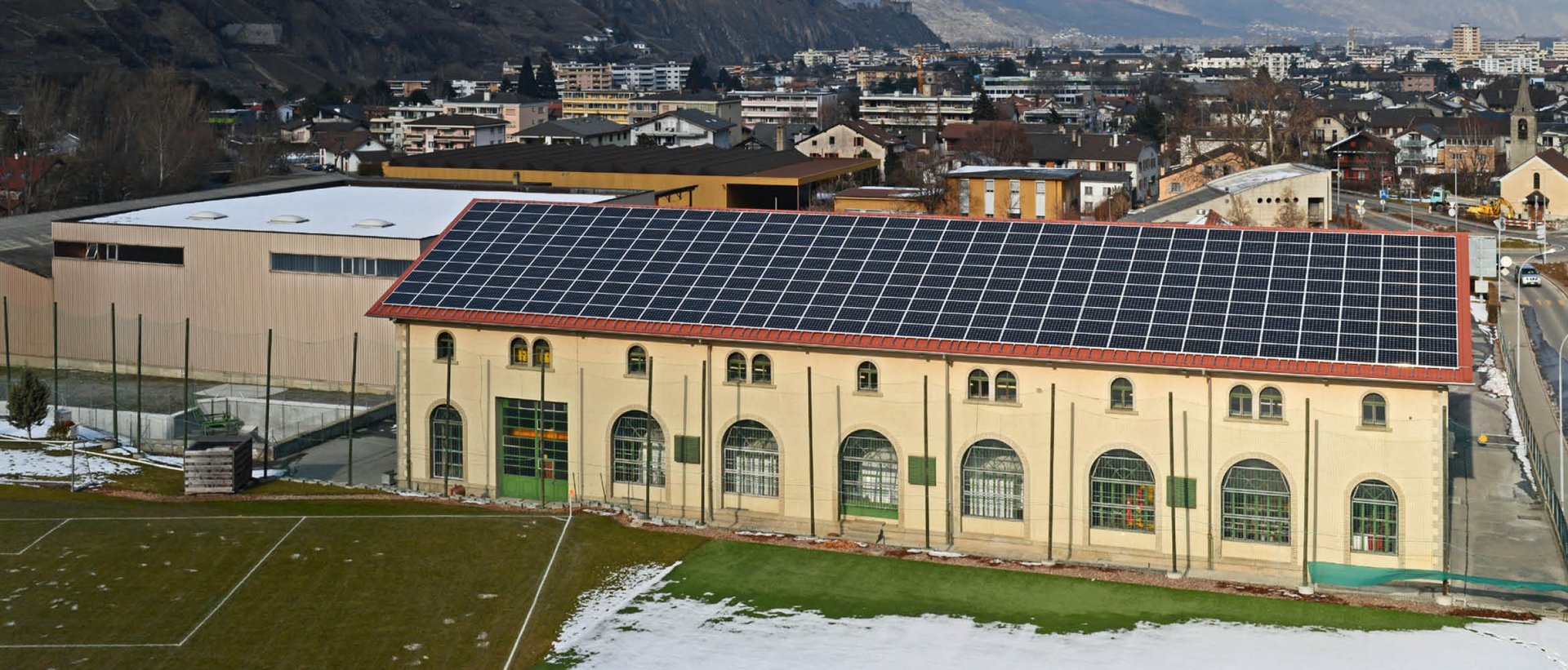 Laufkraftwerk Martigny-Bourg