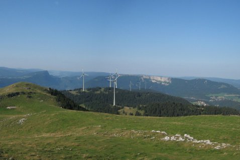 Projet d'énergie éolienne Bel Coster, Suisse